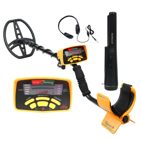 Professional Underground Metal Detector For Gold MD-6350 LCD Screen Pinpoint Waterproof Coil Treasure Hunter Five Detection Mode ► Photo 1/6