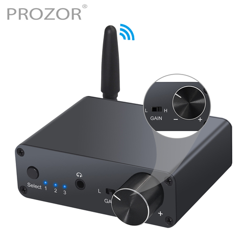 Prozor 192kHz Bluetooth DAC Converter With Headphone Amplifier 3.5mm Audio Adapter For APT-X AAC SBC Digital to Analog Converter ► Photo 1/6