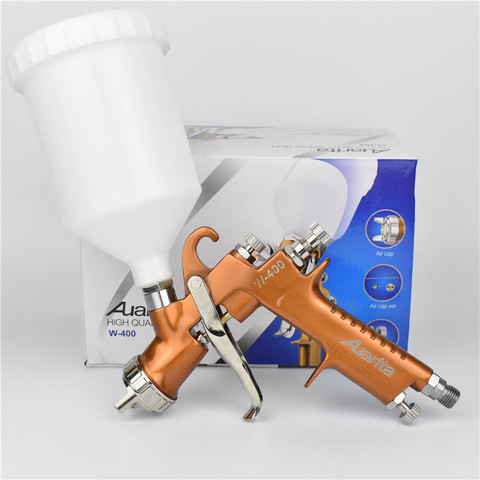 Auarita Spray Gun W-400 1.5mm 600cc LVMP high quality Automotive painting gun for motorcycle, car spraying ► Photo 1/6