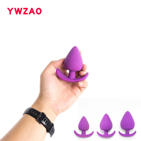 Ass Silicone Butt Plug Anal Adult Toys Sex Toy Tools For Women But Plugs Stuff Intimate Training Kit Mens Prostate Men【G04 L】 ► Photo 1/6