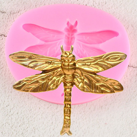 3D Dragonfly Silicone Molds Chocolate Gumpaste Candy Polymer Clay Mold DIY Baking Cupcake Topper Fondant Cake Decorating Tools ► Photo 1/6