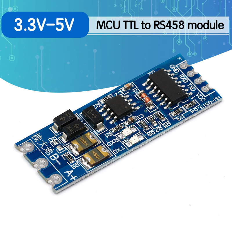 Convertitore TTL A RS485 (5 Pezzi) - Interfaccia Seriale UART, Controllo Flusso Automatico | Per Comunicazione Industriale