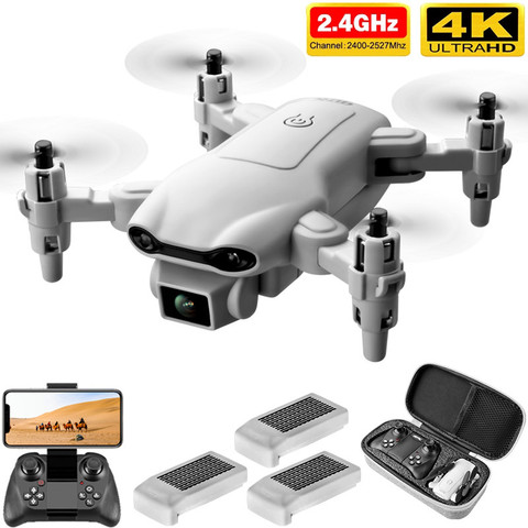 XKJ 2022 New Mini Drone 4K 1080P HD Camera WiFi Fpv Air Pressure Altitude  Hold Black And Gray Foldable Quadcopter RC Dron Toy - Price history &  Review