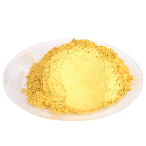 Gold Powder Paint Pigment Pearl Powder Mineral Mica Powder Acrylic Paint for DIY Dye Colorant  Soap Automotive Art Crafts ► Photo 1/6