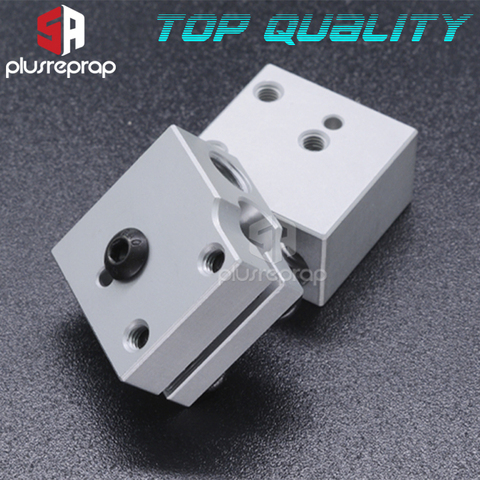 V6 Volcano Aluminium Heater Block For Print Head Hot End Heating Block 20x20x11.5 mm For 3D Printer ► Photo 1/5