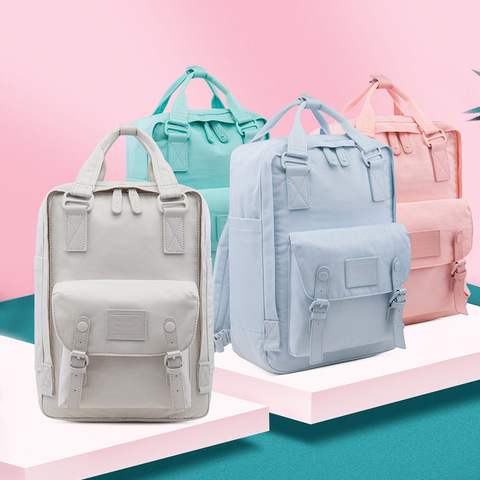 New Travel Bagpack Waterproof Nylon Large Capacity Backpacks Female 14 Inch Laptop Backpack Women School Bags for Teenage Girls ► Photo 1/6