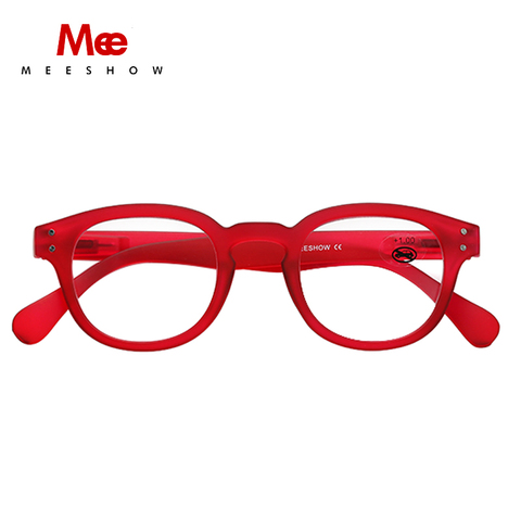 Meeshow Reading Glasses Men Women Glasses Retro Fashion Eye Glasses French Style Lesebrillen glasses 1.5 2.0 presbyopia  1513 ► Photo 1/6