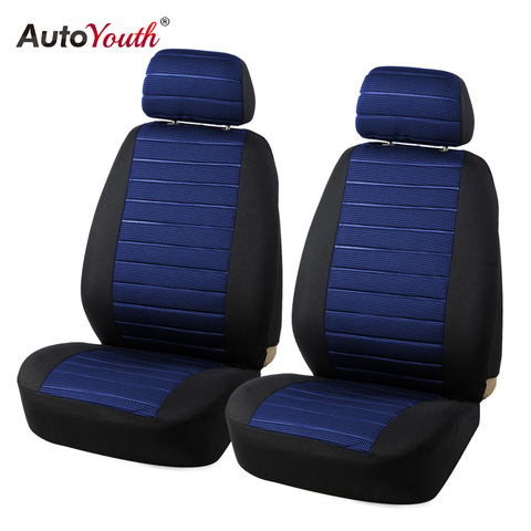 AUTOYOUTH 5MM Foam Van Seat Covers Airbag Compatible Hot 2PCS Car Seat Cover Universal Model Car-styling Interior Accessories ► Photo 1/5