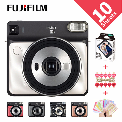  Fujifilm Instax Square SQ6 - Instant Film Camera - Blush Gold  : Electronics
