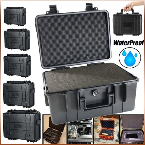 Large Size Tool Box Waterproof Impact Resistant Safety Case Suitcase Toolbox File Box Equipment Outdoor Box with Pre-cut Foam ► Photo 1/6