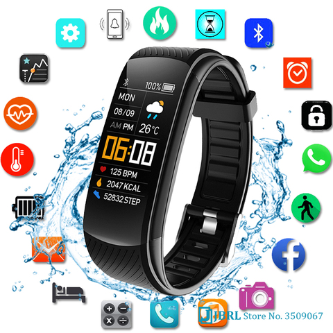 2022 Smart Watch Men Women Sport Smartwatch Fitness Tracker Watch For Android iOS Heart Rate Monitor Electronic Clock Waterproof ► Photo 1/6