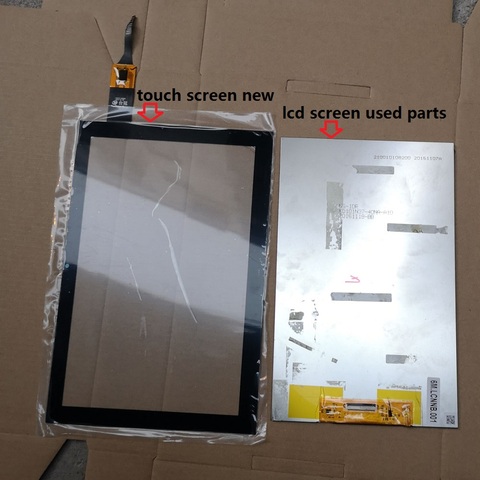 used parts LCD Display Monitor Touch Screen Glass sensor Assembly for acer iconia one 10 B3-A40-K7JP A7001 B3-A40 ► Photo 1/5