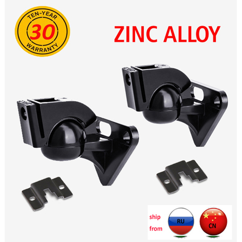 (1pair) R5 Load 5kg 11lbs zinc universal strong sound SPEAKER wall mount rotate tilt swivel ► Photo 1/3