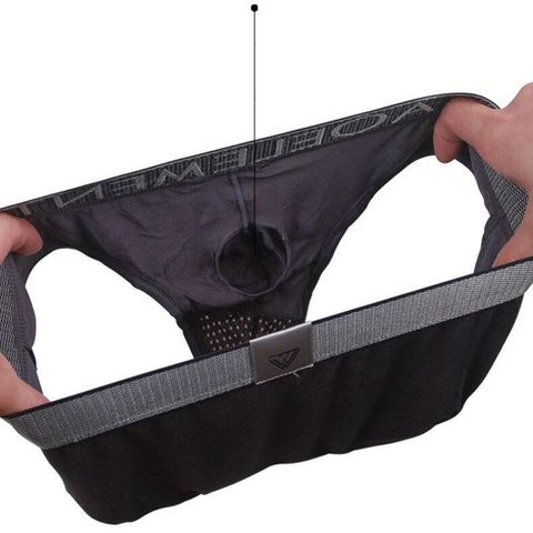 Mens Boxers shorts underwear health  bomb separation modal u convex sac bag physiological scrotum testicle moisture-proof Boxers ► Photo 1/6