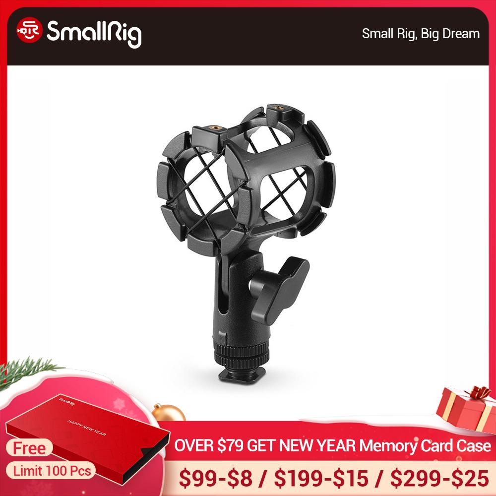 SmallRig Microphone Shock Mount Condenser Microphone Shock Mount Clip Mic Holder Stand for Camera Shoes and Boompoles 1859 ► Photo 1/6