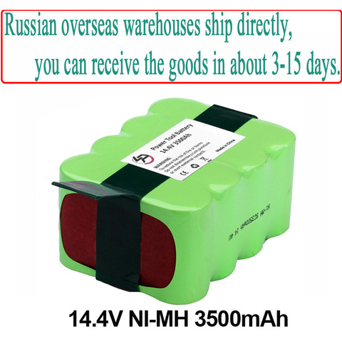 NI-MH 14.4V 3500mAh Cleaner Battery For Vacuum Cleaning Robot A320 A325 A335 A336 A33 A338 Battery ► Photo 1/6