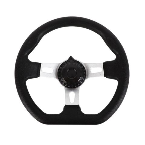 270mm Universal Steering Wheel for Go Kart 110CC Replacement Accessories  PU ► Photo 1/6