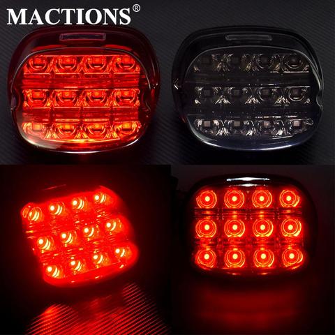 Motorcycle Led Brake Tail Light Fits For Harley Touring Electra Glide Road Glide Softail Sportster XL883 XL48 Dyna FLD Fat Boy ► Photo 1/6