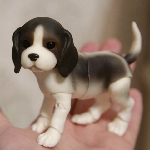 Beagle Puppy Dog 1/8 Pet SD Joint Doll Oueneifs Educational Toys ► Photo 1/2