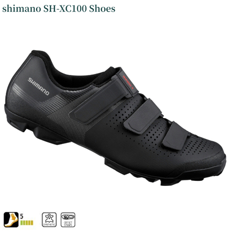 New shimano SH-XC1(XC100) MTB Shoes  SH XC1(XC100) MTB Lock shoes XC1 cycling gravel Shoes ► Photo 1/3