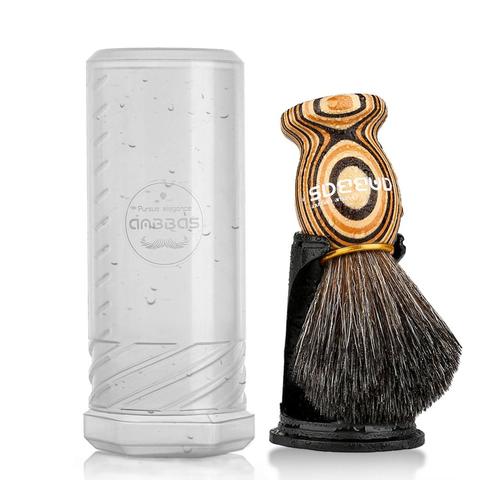 Anbbas Faux Badger Shaving Brush Unique Wood Handle Shaving for Men Wet Shave ► Photo 1/6