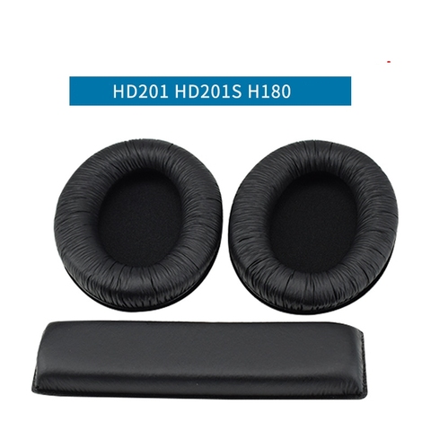 Suitable for Sennheiser HD201 HD201S HD180 earmuffs earmuffs head cover protective cover sponge cover ► Photo 1/5