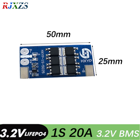 1S 20A lifepo4 BMS 18650 BMS PCM  battery protection board bms pcm  for 3.2V lifepo4 battery cell pack ► Photo 1/1