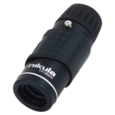 Nikula 7x18 147M\1000M Portable Outdoor Monocular Telescope Mini Golf Rangefinder Pocket Monocular Scope ► Photo 1/6