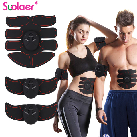 Electric Muscle Stimulator EMS Wireless Buttocks Hip Trainer Abdominal ABS Stimulator Fitness Body Slimming Massager Dropship ► Photo 1/6