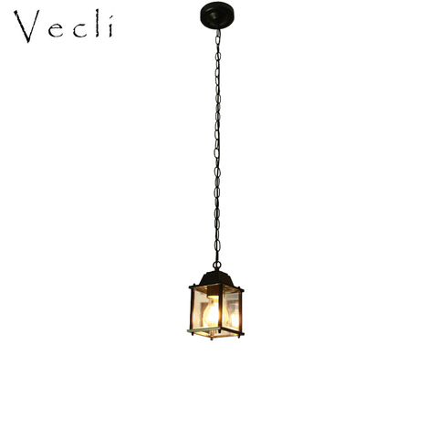 Outdoor chandelier waterproof Chinese retro garden light entrance balcony corridor aisle garden pavilion ceiling light ► Photo 1/5