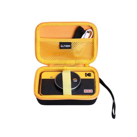 LTGEM EVA Hard Case for Kodak Mini Shot 2 Retro Portable Wireless Instant Camera & Photo Printer-Yellow ► Photo 1/6