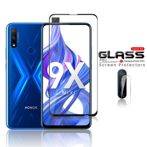 Buy Online 2 In 1 Protective Glass For Huawei Honor 9a 9c 9s 9x Premium Glass Camera Protector Glass On Honor 9x 9 A C S X Telefone Film 9h Alitools