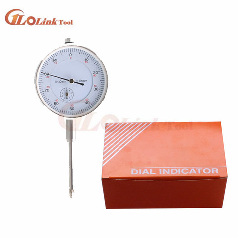 Precision Tool 0-30mm Dial Indicator Gauge 0.01mm Accuracy Measurement Instrument Tools High Quality ► Photo 1/5