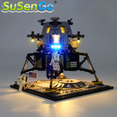 SuSenGo LED Light Kit For 10266 Creator Apollo 11 Lunar Lander , (Model Not Included) ► Photo 1/6