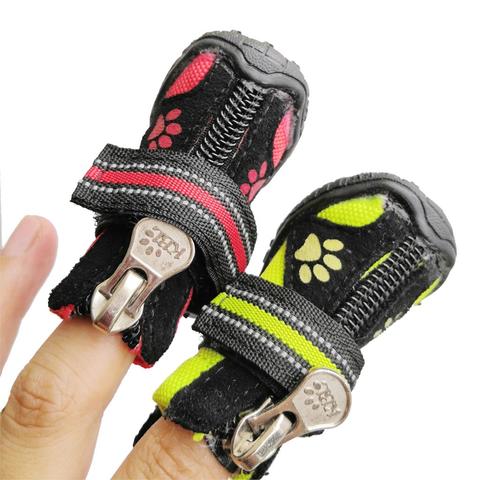 Waterproof Small Big Dog Golden Retriever Boots Winter Warm Margin Mullabrador 8 Sizes Large Pet Shoes Anti-skid Wear-resistant ► Photo 1/6