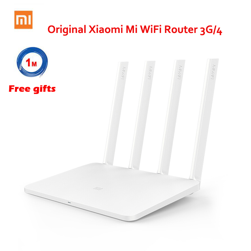 Original Xiaomi Mi routeur WiFi 3 4 Antennes 1167Mbps 128MB Flash ROM