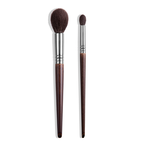 OVW Goat Hair Profesional Brush Makeup Kit Set Natural Brochas Maquillaje Make Up Tapered Blender Highlight Brush Blusher ► Photo 1/6