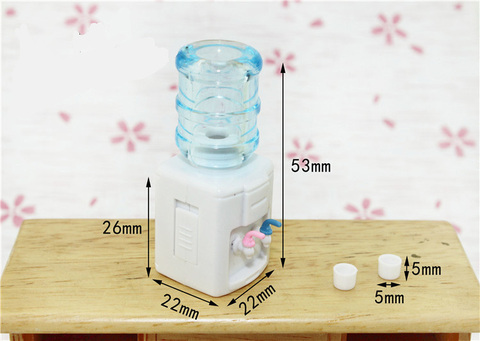 1:12  Scale Drinking fountains Dollhouse Miniature Toy Doll Food Kitchen living room Accessories ► Photo 1/4