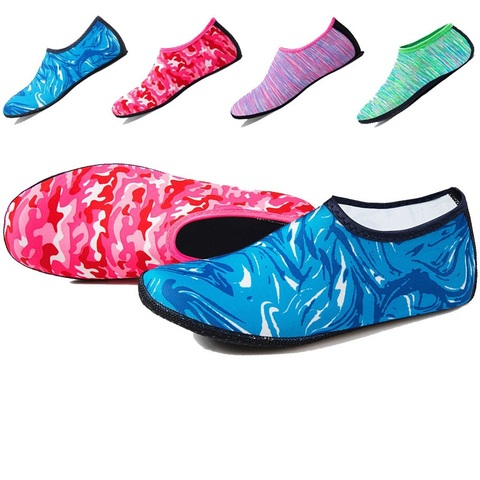 Men Women Beach Swim Water Shoes Barefoot Swimming Aqua Shoes Socks Seaside Sneaker Slippers Gym Fitness Yoga Dance Sport Shoes ► Photo 1/6