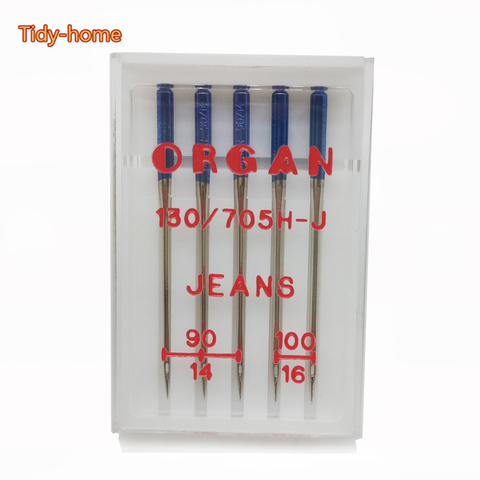 Quality ORGAN Jeans Needles Special Needle for Household Sewing Machine No.90 100 110 Sewing Needles ► Photo 1/6