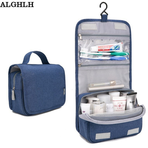 ALGHLH Sale Women Travel Portable Beautician Cosmetic Bags Men High Quality Makeup Toiletry Bag Hanging Organayzer Wash Storage ► Photo 1/6