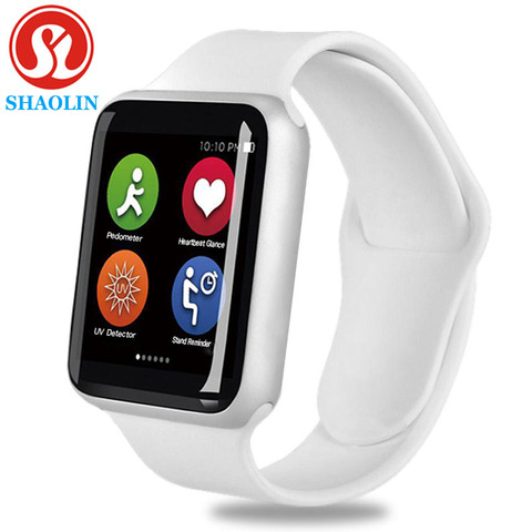 Bluetooth smart watch men smartwatch case for  iphone samsung xiaomi android smart watch Series4 apple watch 4 (Red Button) ► Photo 1/6