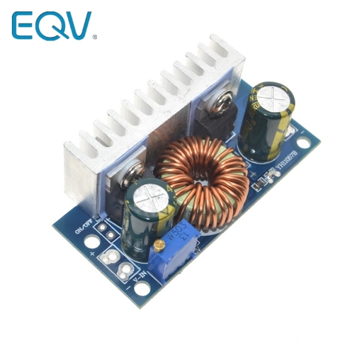 1Pcs DC-DC Boost Converter Non-isolated Step-Up Power Supply Module With Heat Sink Adjustable 4.5V-32V to 5-42V 6A ► Photo 1/5