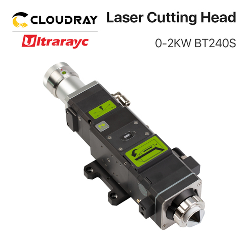 Ultrarayc Raytools BT240S Fiber Cutting Head Manual Focusing 0-2kw 0-3.3kW for QBH Metal Laser Cut FIber Laser Cutting Machine ► Photo 1/5