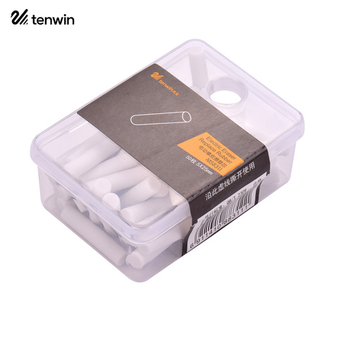 tenwin Portable Electric Eraser Refills 30pcs Big/Thick + 40pcs Small/Thin Eraser Refills Replaceable Rubbers Stationery ► Photo 1/6