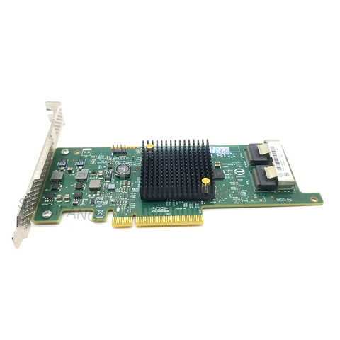 Original authentic for LSI SAS 9217-8i SAS2308 8-port 6Gb/s SAS+SATA PCI Express 3.0 Host Bus Adapter one year warranty ► Photo 1/3