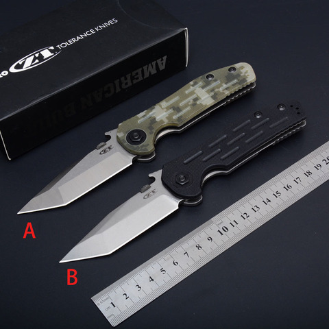 New outdoor camping hunting knife 9cr18mov blade Front G10+ thickened steel handle Survival Utility fruit knives EDC tools ► Photo 1/1