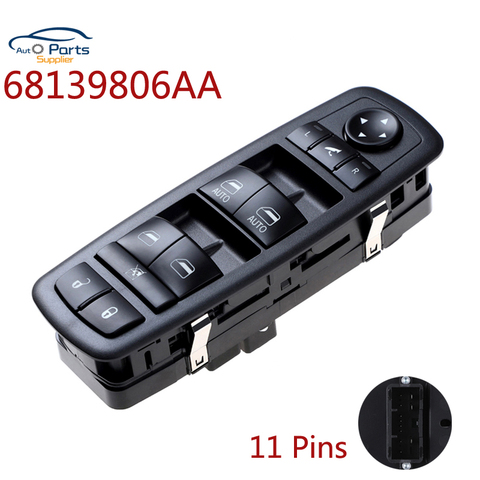 Auto Window Switch For Dodge Journey 2022 Chrysler 300 2015 car accessories 68139806AA 68139806AB 68139806AC 68139806AD ► Photo 1/6