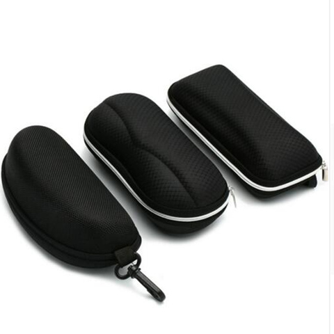 2022New Business Style Box Glasses Bag Black Flat Mirror Case Simple Microfiber Bag Firm/ Soft Sun Glasses Accessories ► Photo 1/6