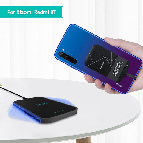 Redmi Note 8T Qi Wireless Charging Charger USB Type C Receiver patch bag safe Wireless Charging for Xiaomi Redmi Note 8T Pro ► Photo 1/6